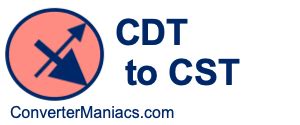 pdt to cdt converter